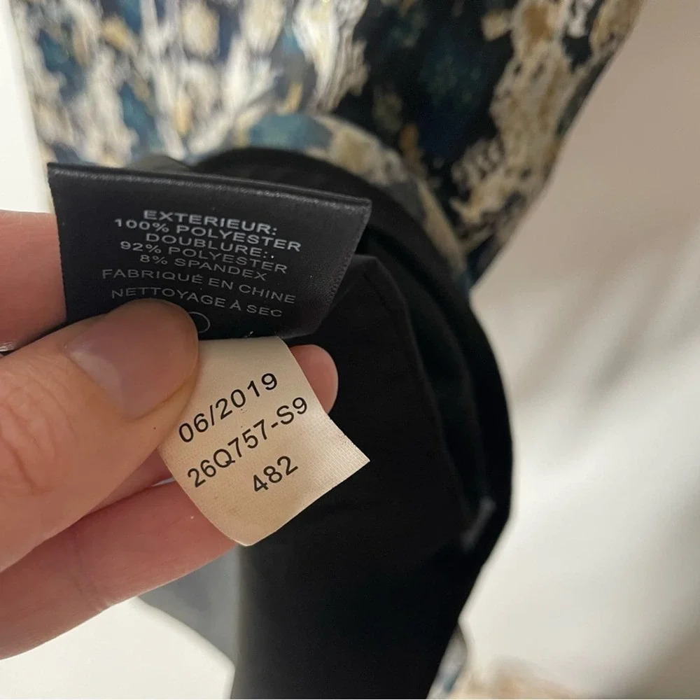 Sam Edelman Python Snake Print High Neck Dress Si… - image 8